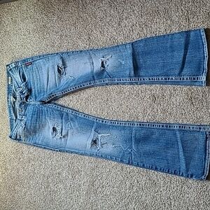 Silver Tuesday bootcut jeans.